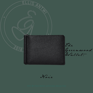 The Greenwood Noir Wallet - #ellis_antwi#